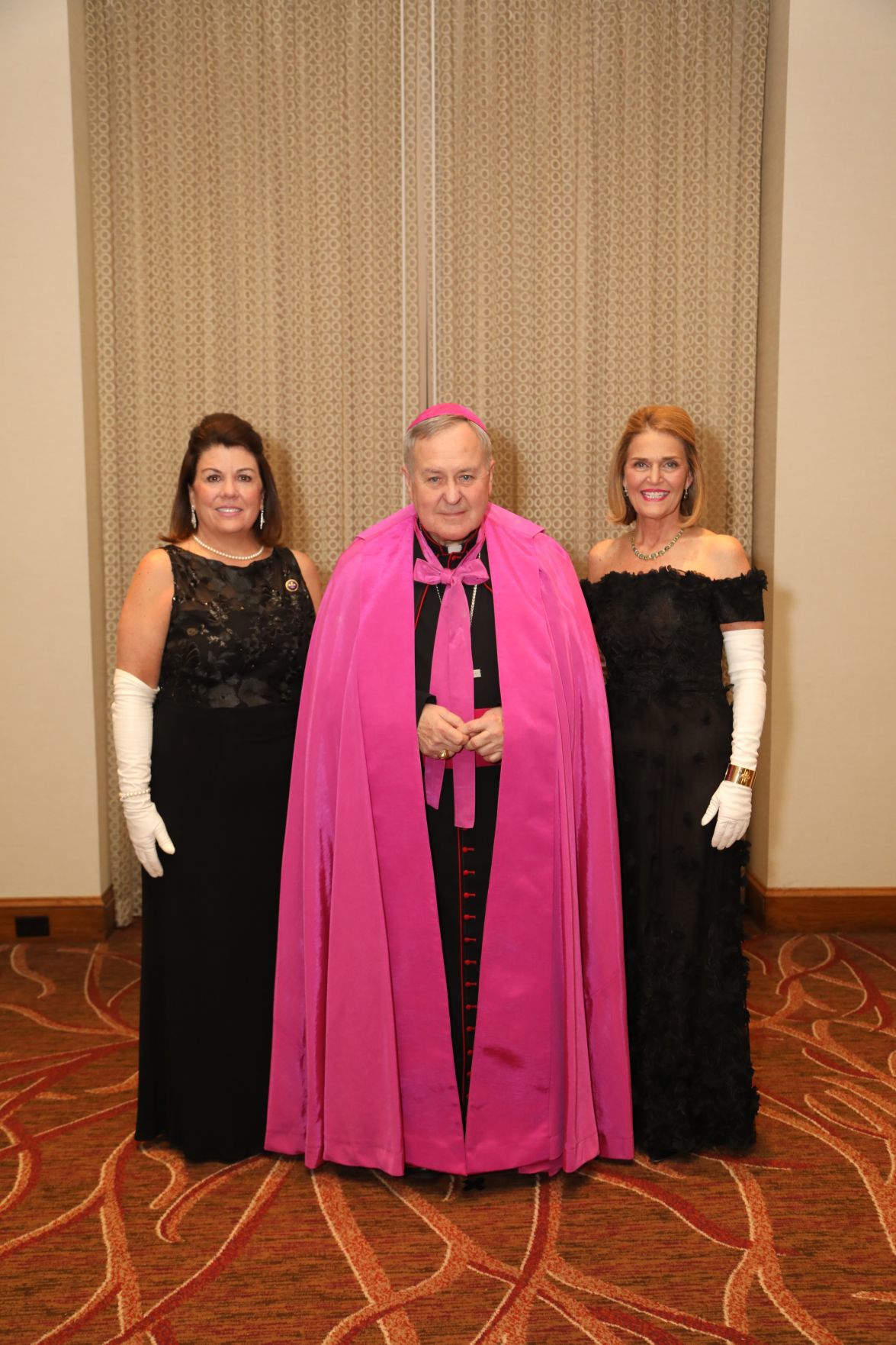 Anne Doerr, Ball Chair, Archbishop Robert James Carlson, Mary Ciapciak, President of Board